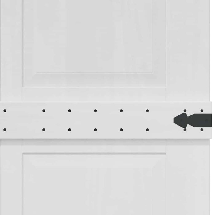Ușă hambar Corona 80 x 210 cm Lemn masiv de pin - WALTI WALTI
