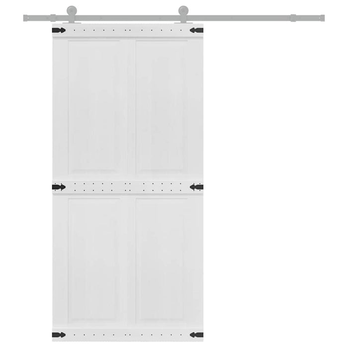 Ușă hambar Corona 100 x 210 cm Lemn masiv de pin - WALTI WALTI