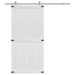 Ușă hambar Corona 100 x 210 cm Lemn masiv de pin - WALTI WALTI