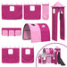 Cadru de pat supraetajat pentru copii Alb și roz 100 x 190 cm - WALTI WALTI