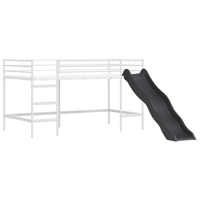Cadru de pat supraetajat pentru copii Alb și roz 100 x 200 cm WALTI