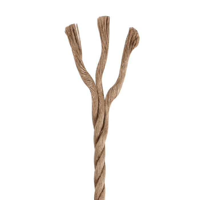 Frânghie din iută 2 pcs 100 m 2 natural 100% jute Tossa - WALTI WALTI