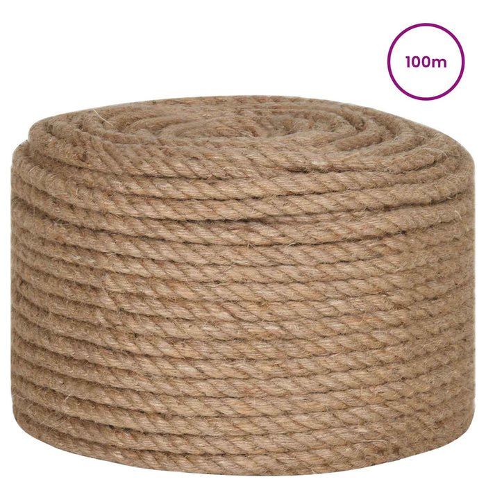 Frânghie din iută 2 pcs 100 m 2 natural 100% jute Tossa - WALTI WALTI