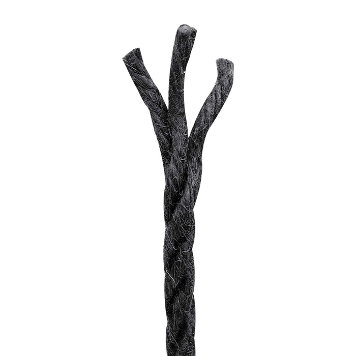 Frânghie din iută 2 pcs 2 Negru 100% jute Tossa WALTI