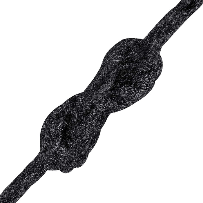 Frânghie din iută 10 pcs 2 Negru 100% jute Tossa WALTI