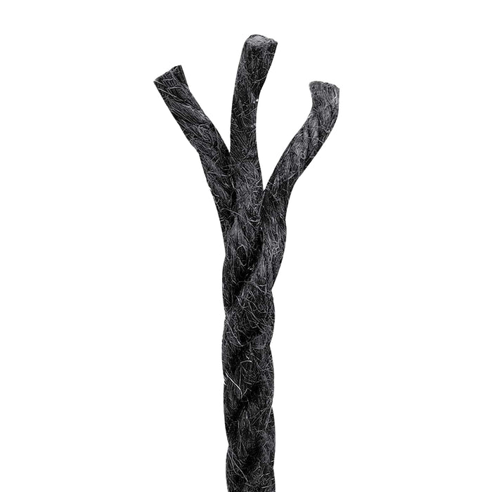 Frânghie din iută 4 Negru 100% jute Tossa WALTI