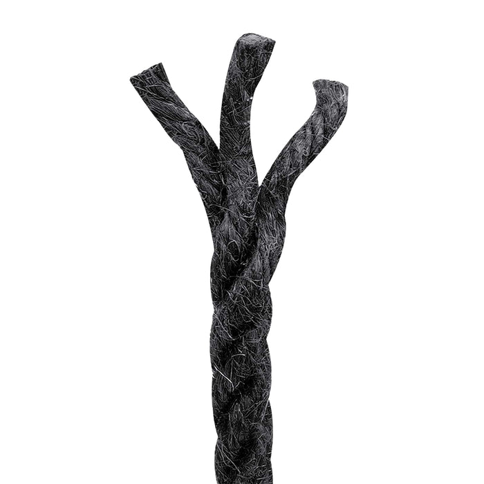 Frânghie din Jute 6 Negru 100% jute Tossa WALTI