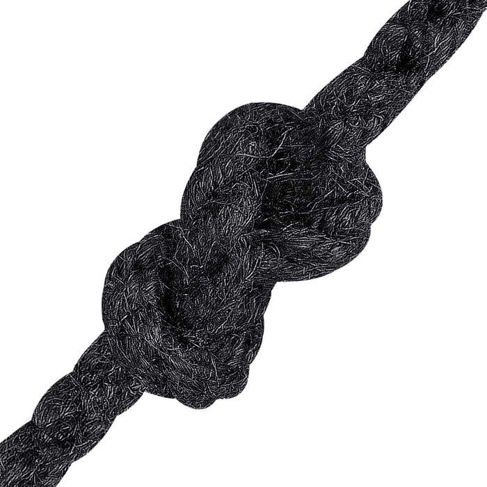 Frânghie din Jute 8 Negru 100% jute Tossa - WALTI WALTI