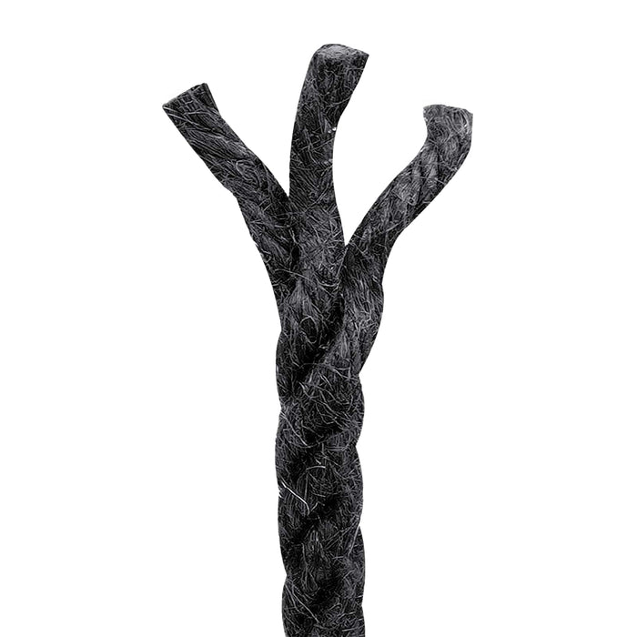 Frânghie din Jute 8 Negru 100% jute Tossa - WALTI WALTI