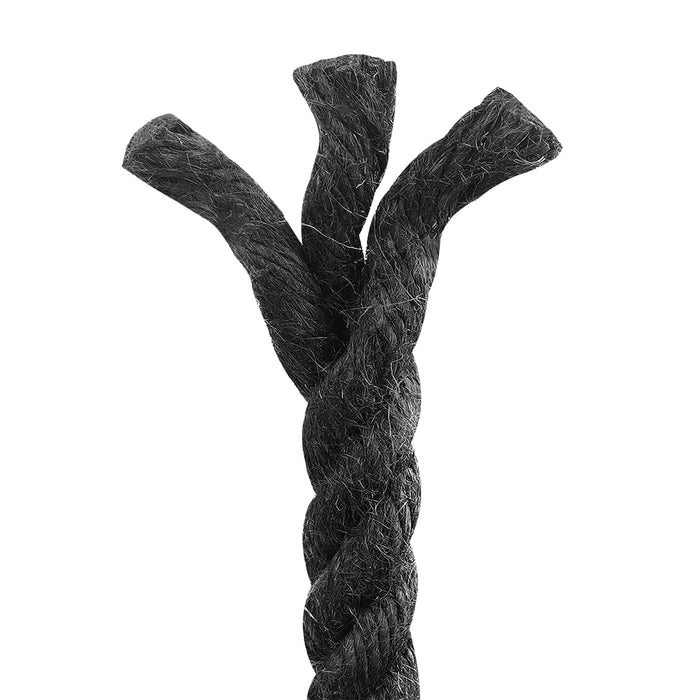 Frânghie din Jute 12 Negru 100% jute Tossa WALTI