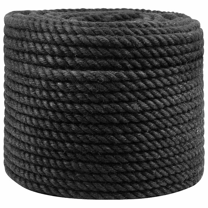 Frânghie din Jute 14 Negru 100% jute Tossa WALTI