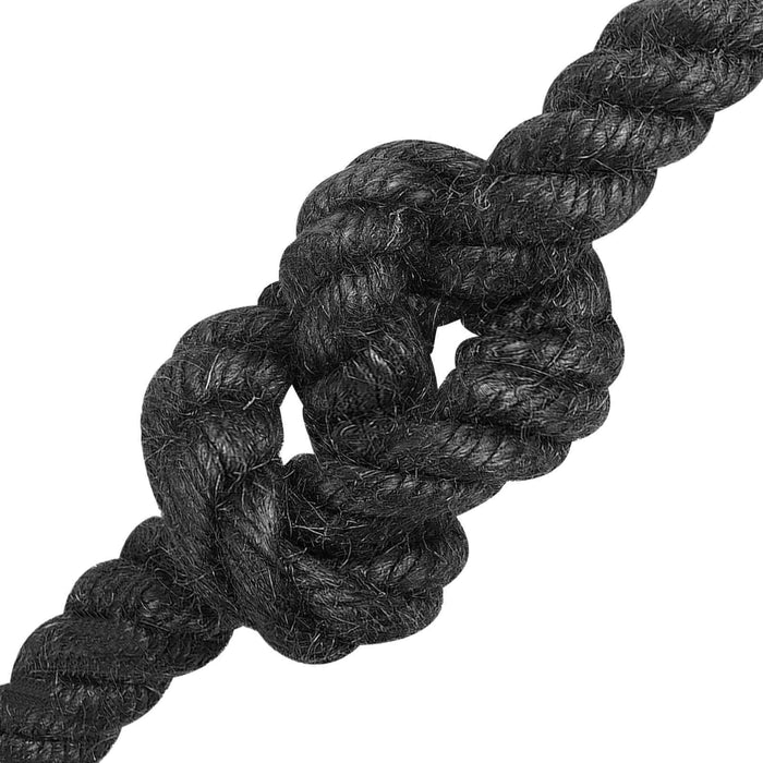 Frânghie din Jute 14 Negru 100% jute Tossa WALTI