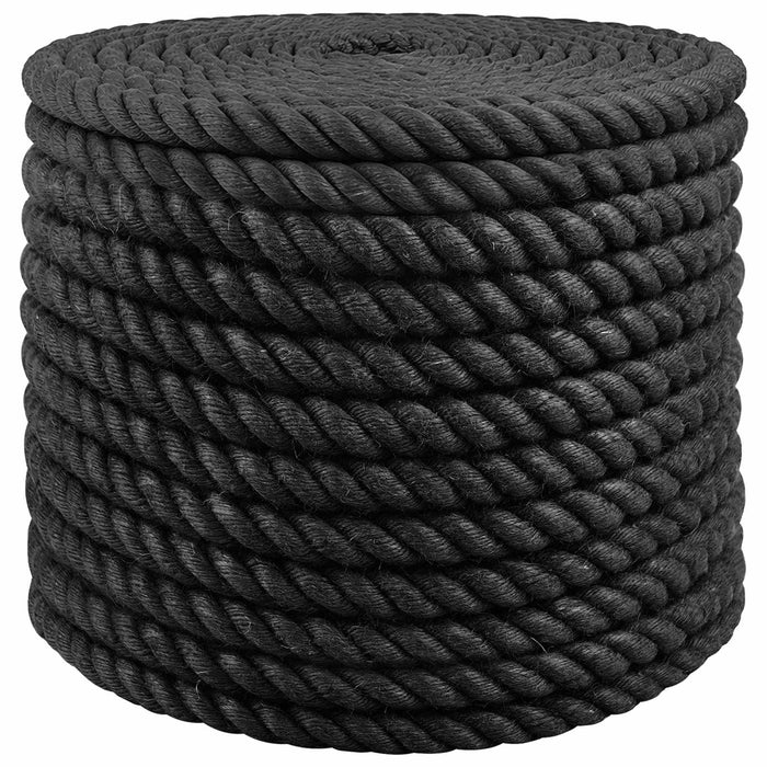 Frânghie din Jute 24 Negru 100% jute Tossa WALTI