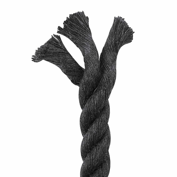 Frânghie din Jute 30 Negru 100% jute Tossa - WALTI WALTI