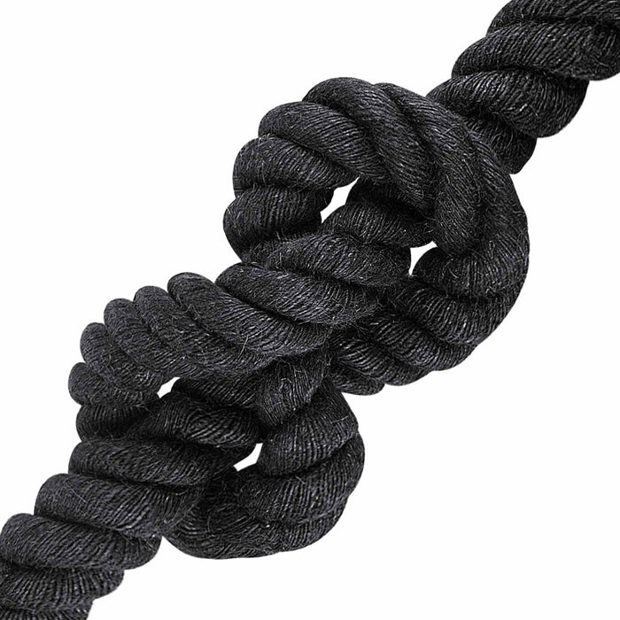 Frânghie din Jute 40 Negru 100% jute Tossa WALTI