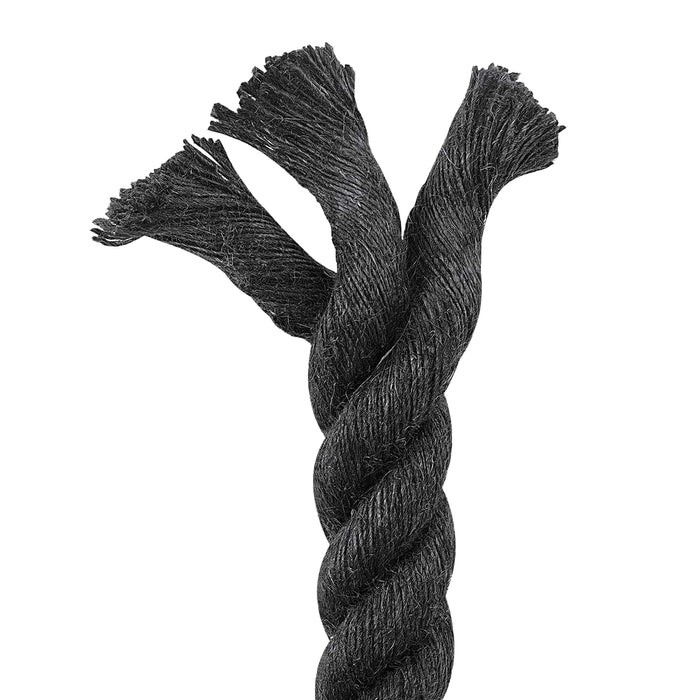 Frânghie din Jute 40 Negru 100% jute Tossa - WALTI WALTI