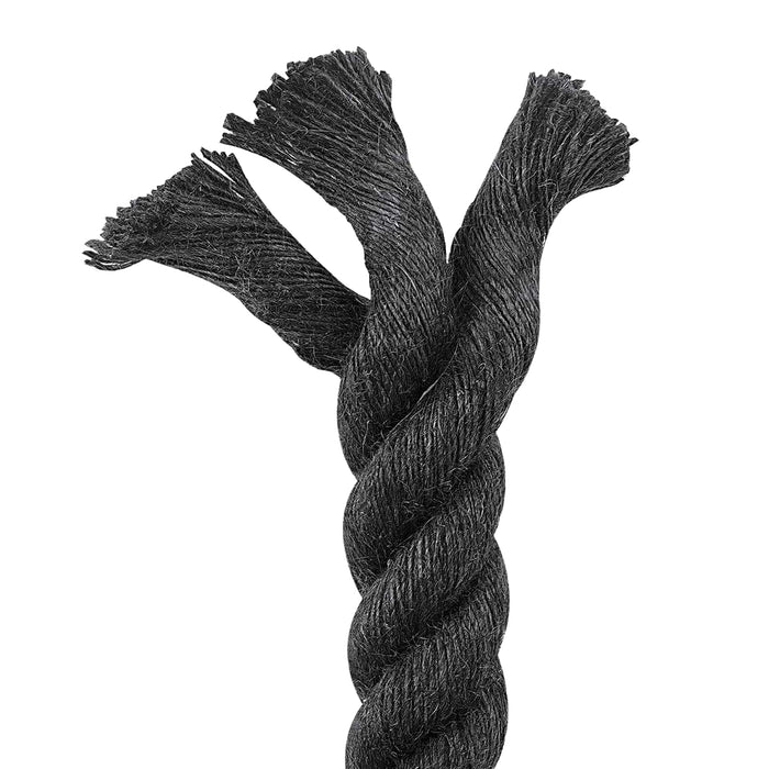 Frânghie din Jute 50 Negru 100% jute Tossa WALTI