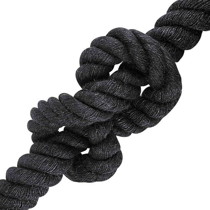 Frânghie din Jute 50 Negru 100% jute Tossa WALTI