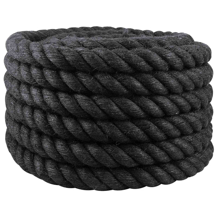 Frânghie din Jute 50 Negru 100% jute Tossa WALTI