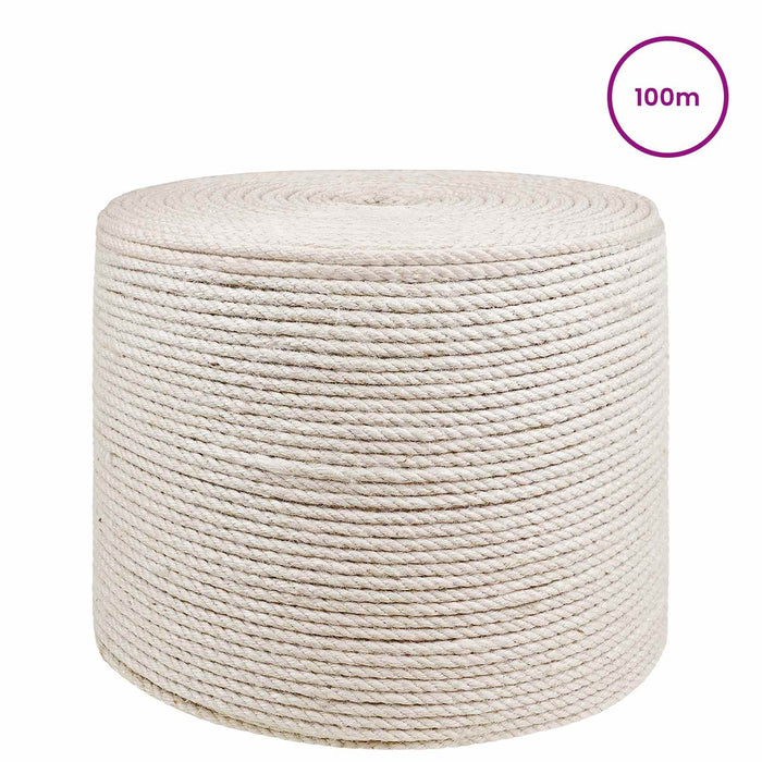 Frânghie din iută 10 pcs 2 Alb 100% jute Tossa - WALTI WALTI