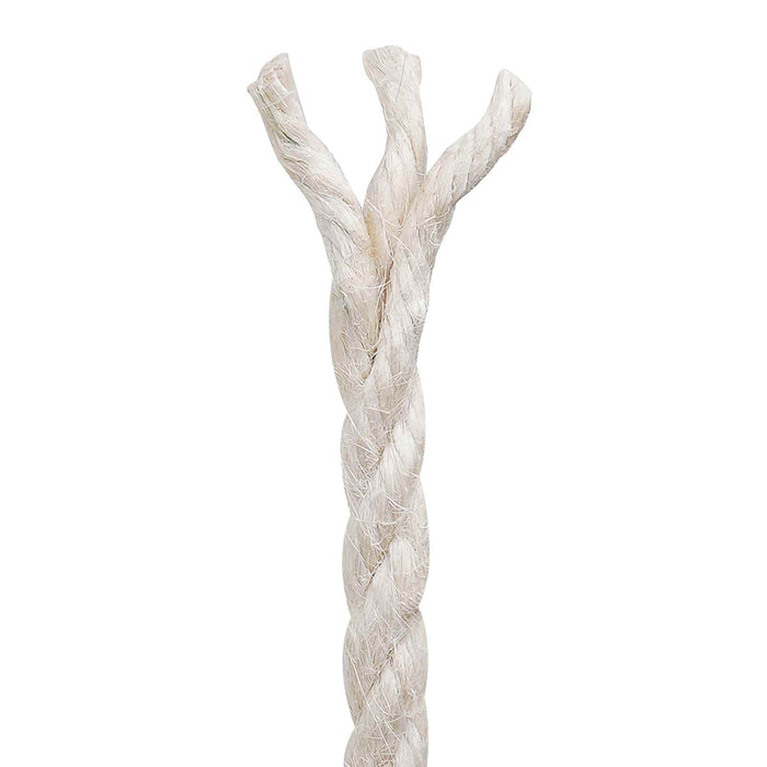 Frânghie din iută 4 Alb 100% jute Tossa WALTI