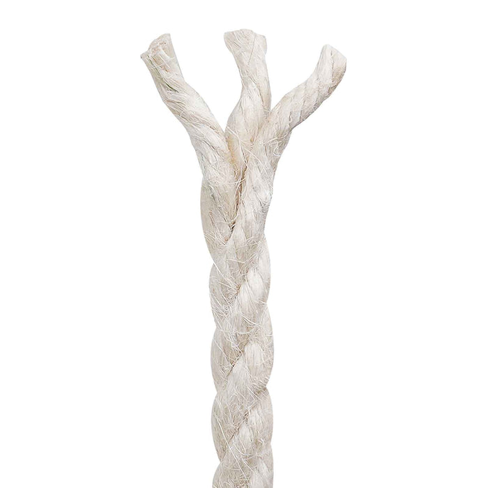 Frânghie din Jute 6 Alb 100% jute Tossa WALTI