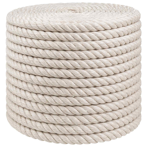 Frânghie din Jute 10 Alb 100% jute Tossa - WALTI WALTI