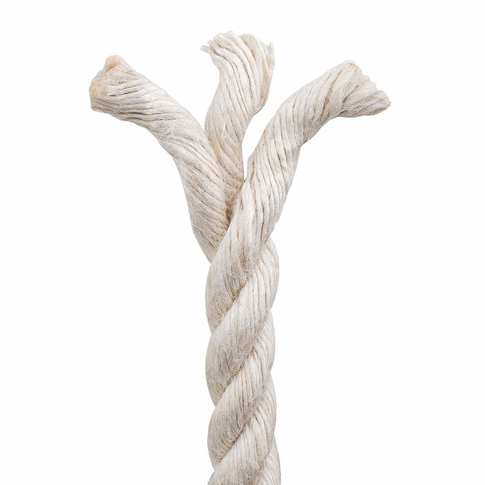 Frânghie din Jute 10 Alb 100% jute Tossa WALTI
