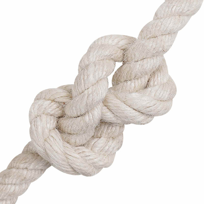 Frânghie din Jute 12 Alb 100% jute Tossa WALTI