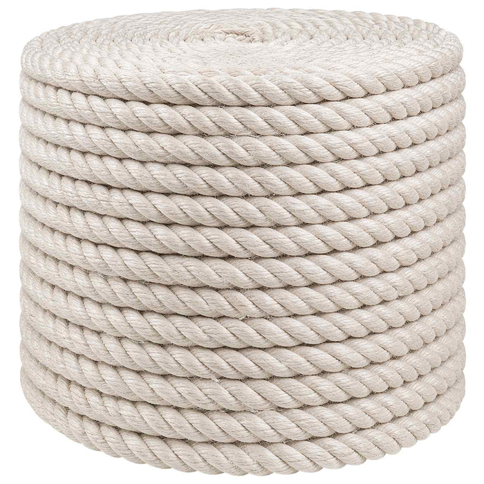 Frânghie din Jute 14 Alb 100% jute Tossa - WALTI WALTI