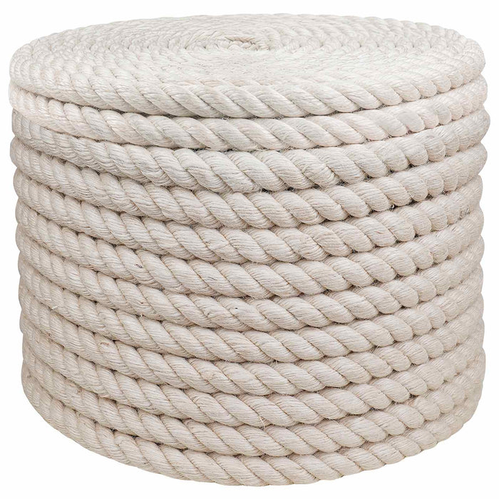 Frânghie din Jute 16 Alb 100% jute Tossa - WALTI WALTI