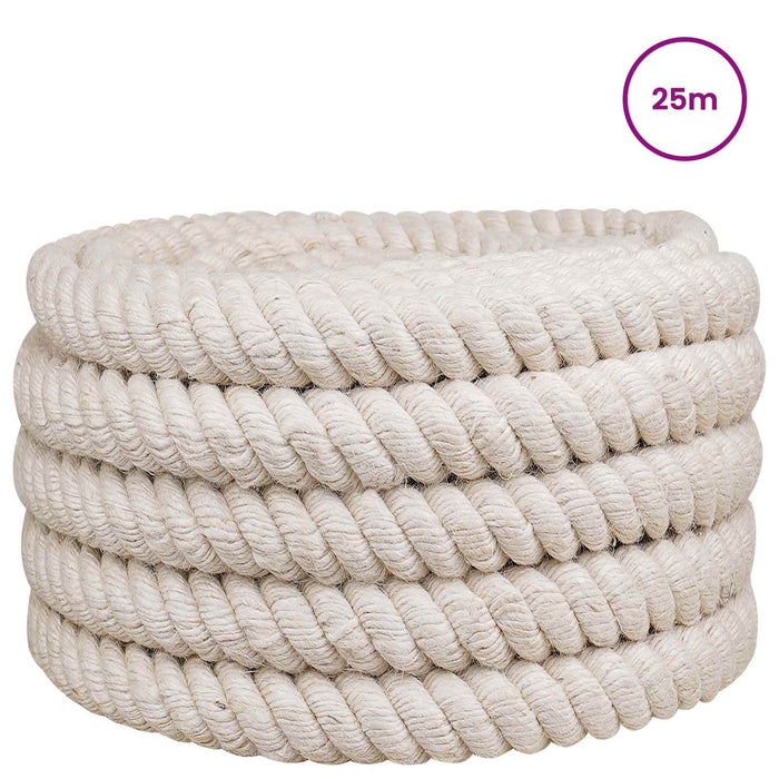 Frânghie din Jute 36 Alb 100% jute Tossa WALTI