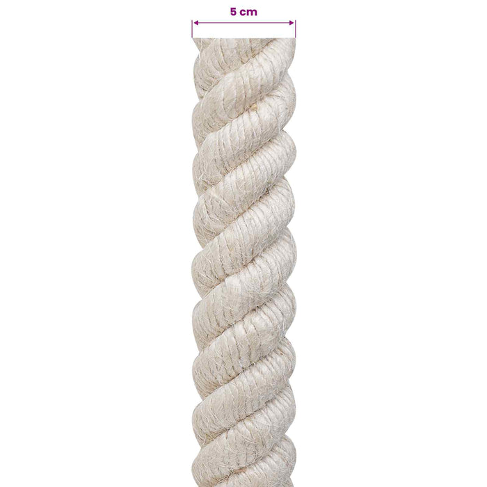 Frânghie din Jute 50 Alb 100% jute Tossa WALTI