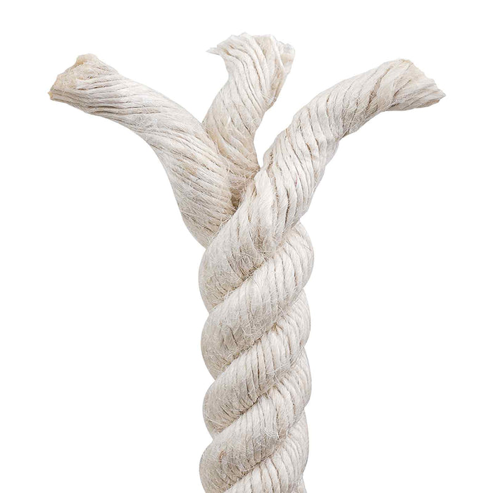 Frânghie din Jute Alb 100% jute Tossa WALTI