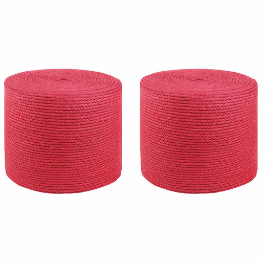 Frânghie din Jute 2 pcs Roșu 100% jute Tossa - WALTI WALTI