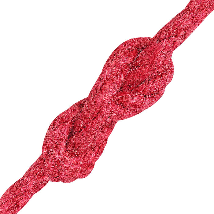Frânghie din Jute Roșu 100% jute Tossa WALTI