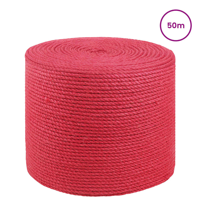 Frânghie din Jute Roșu 100% jute Tossa WALTI