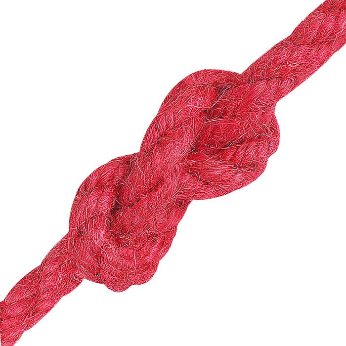 Frânghie din Jute Roșu 100% jute Tossa WALTI