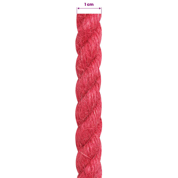 Frânghie din Jute Roșu 100% jute Tossa WALTI