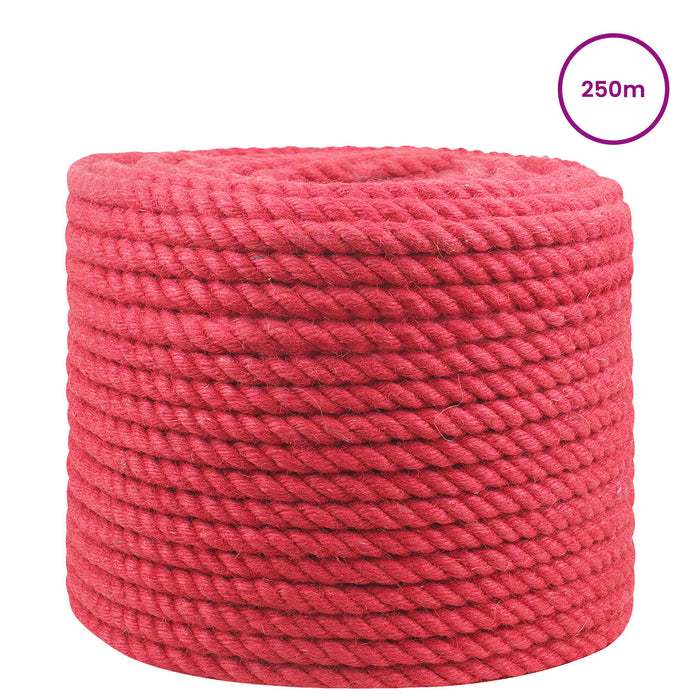 Frânghie din Jute Roșu 100% jute Tossa WALTI