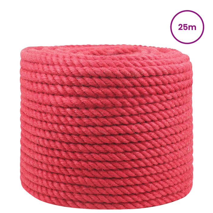 Frânghie din Jute Roșu 100% jute Tossa WALTI