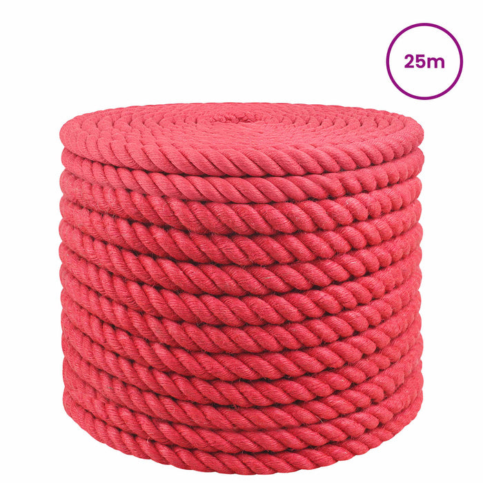 Frânghie din Jute Roșu 100% jute Tossa WALTI