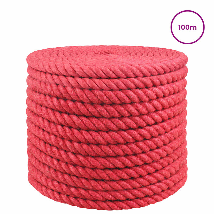 Frânghie din Jute Roșu 100% jute Tossa WALTI