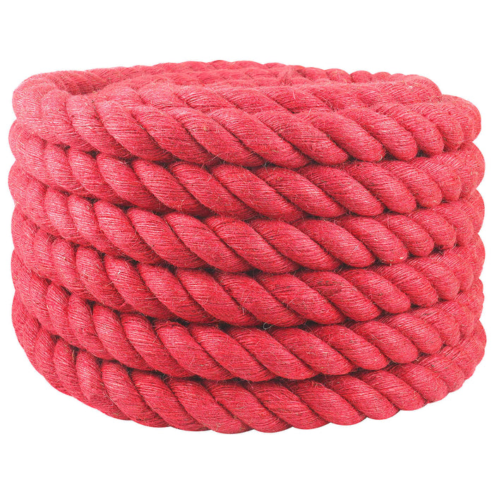 Frânghie din Jute Roșu 100% jute Tossa WALTI
