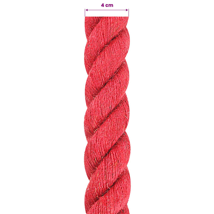 Frânghie din Jute Roșu 100% jute Tossa WALTI
