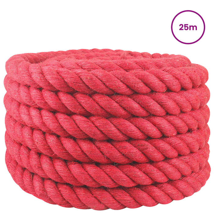 Frânghie din Jute Roșu 100% jute Tossa WALTI