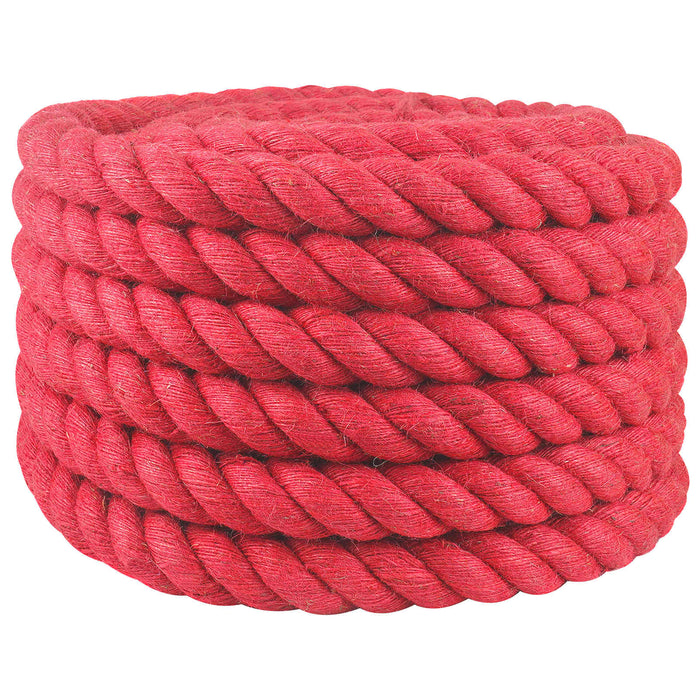 Frânghie din Jute Roșu 100% jute Tossa WALTI