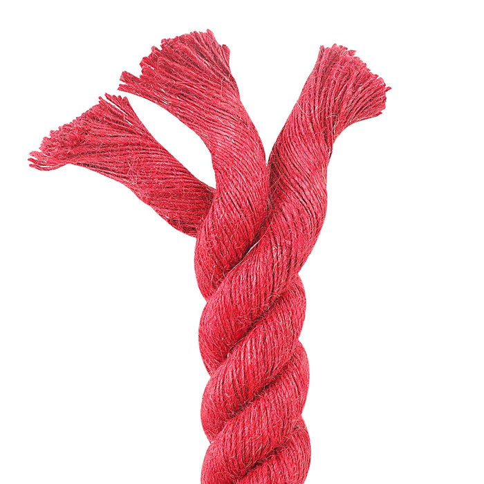 Frânghie din Jute Roșu 100% jute Tossa WALTI