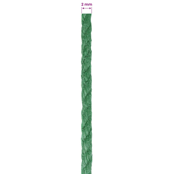 Frânghie din Jute 2 pcs Verde 100% jute Tossa WALTI