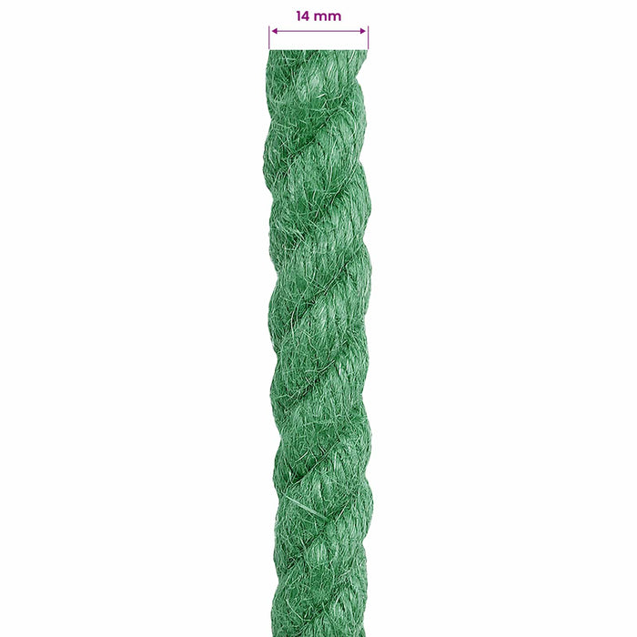 Frânghie din Jute Verde 100% jute Tossa WALTI